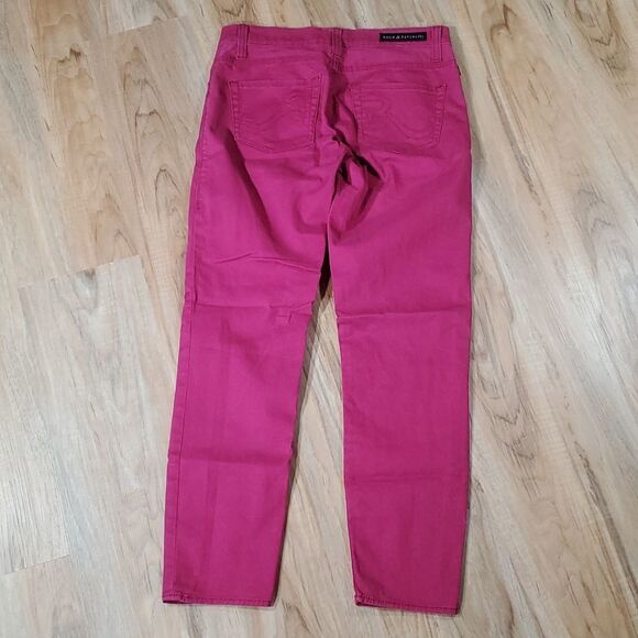 🔹️🔺️Rock & Republic Raspberry Hamburg Jeans Size 4/27 - Picture 4 of 11